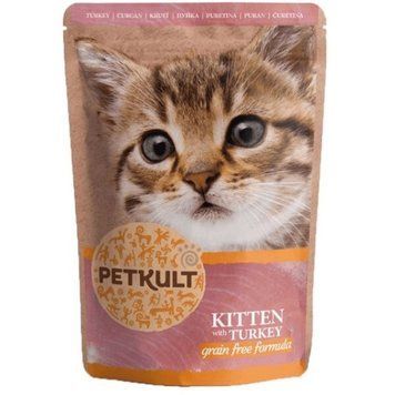 Petkult Kitten with Turkey 100g x 10 buc. K1918 foto