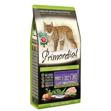 Primordial Cat Neutered Turkey and Herring 1 kg (la c&acirc;ntar) K1608 foto