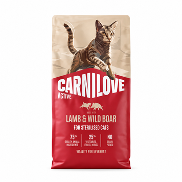 Carnilove Lamb & Wild Boar for Sterilised Cats K1526 foto