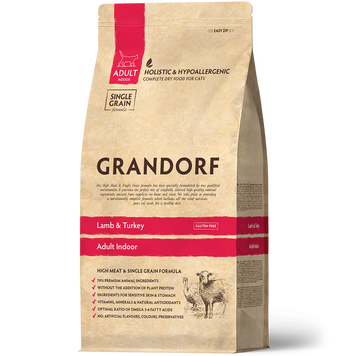 Grandorf Lamb&Turkey Adult Indoor 2 kg K1802 foto