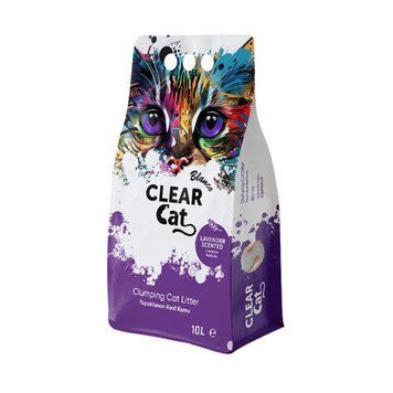 Clear Cat Blanco Lavender bentonită 10 l 4061 foto