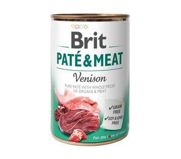 Brit Pat&eacute; & Meat Venison 400 g D8020 foto