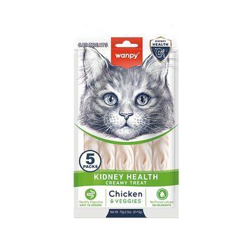 Wanpy Kidney Care Creamy Treat Chicken & Veggies for Cat 70 g (5 &times; 14 g) K2614 foto