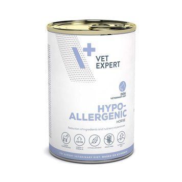 VetExpert Veterinary Diet Dog Hypoallergenic Horse Wet 400g D70105 foto