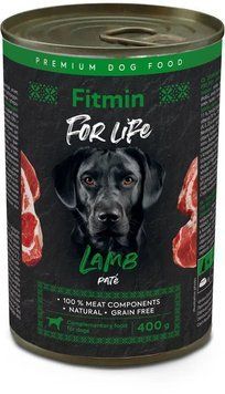 Fitmin for Life dog Tin Lamb, 400g x 6 buc. D1054 foto