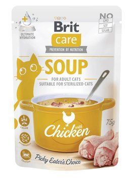 Brit Care Soup with Chicken for Cats 75 g K1482 foto