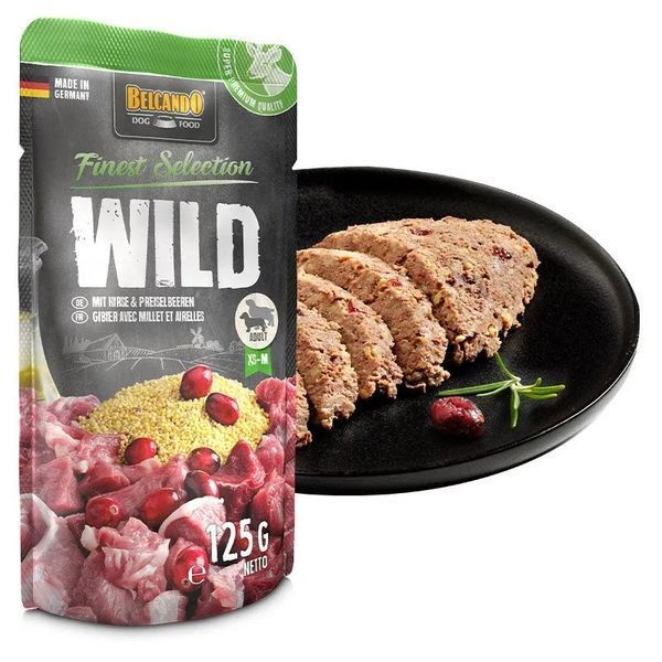 Belcando Finest Selection Venison with Millet & Lingonberry, 125g x 12 шт. D3033 фото