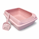 Litieră pentru pisici cu margine 50x37x17.5 cm T1007 foto 1