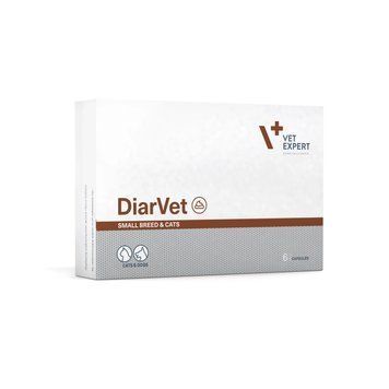 VetExpert DiarVet Small Breed & Cats 6 capsule S1036 foto