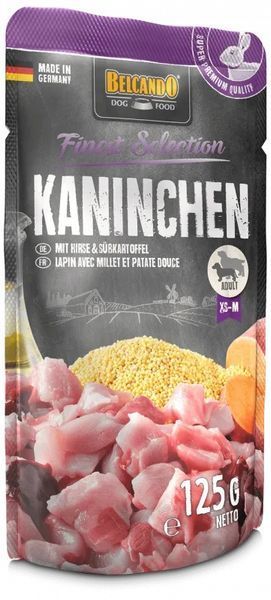 Belcando Finest Selection Rabbit with Millet & Sweet Potato, 125g x 12 buc. D3036 foto