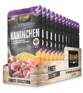 Belcando Finest Selection Rabbit with Millet & Sweet Potato, 125g x 12 buc. D3036 foto