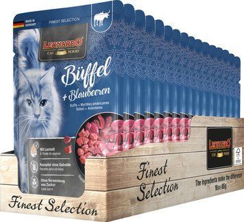 Leonardo Finest Selection Water buffalo + Blueberrie, 85g x 16 buc. K1733 foto