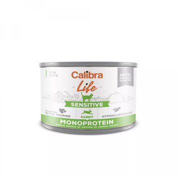 Calibra Cat Life Sensitive Rabbit 200g K1090 foto