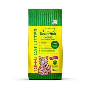 Umplutură de soia Хвостик Tofu cu aromă de lavandă 3 kg / 6 l 4063 foto