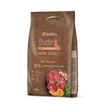 Fitmin Purity Adult Mini Beef 4 kg D1044 фото