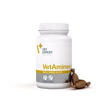 VetExpert Vetaminex Small Breed & Cats 60 capsule S1046 foto