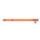 Zgardă WAUDOG Waterproof cu pașaport QR 25 mm / 34-49 cm Portocaliu G1011 foto 2