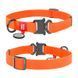 Zgardă WAUDOG Waterproof cu pașaport QR 25 mm / 34-49 cm Portocaliu G1011 foto 1