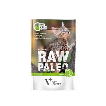VetExpert Raw Paleo Kitten Game 100g K2048 foto