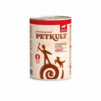 Petkult Dog Adult Beef 400 g D6032 фото
