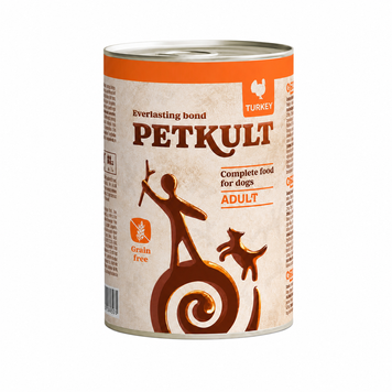Petkult Dog Adult Turkey 400 g D6033 фото