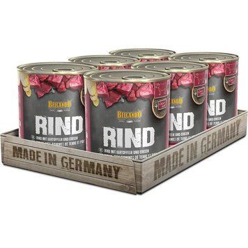 Belcando Super Premium Beef with Potatoes and Peas, 800g x 6 buc. D3048 foto