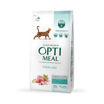 Optimeal Sterilised Turkey 1.5 kg K1219 foto