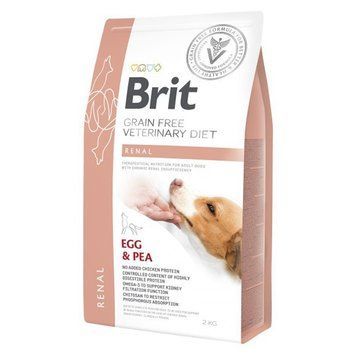 Brit GF Veterinary Diet Dog Renal 2 kg D8001 фото