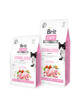 Brit Care Cat Grain-Free Sterilized Sensitive K1409 фото