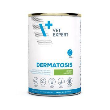 VetExpert Veterinary Diet Dog Dermatosis Rabbit & Pumpkin Wet 400g D70113 foto