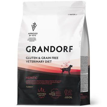 Grandorf Veterinary Diet Dog Hepatic 3 kg D2053 фото