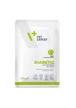VetExpert Veterinary Diet Cat Diabetic Wet 100g K2040 foto