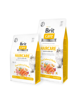 Brit Care Cat Grain-Free Haircare Healthy & Shiny Coat 7 kg K1412 foto