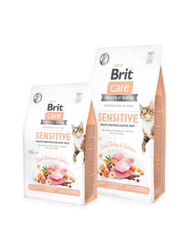 Brit Care Cat Grain-Free Sensitive Healthy Digestion & Delicate Taste 2 kg K1413 foto