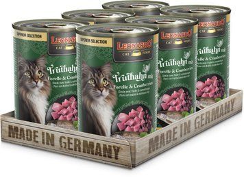 Leonardo Superior Selection Turkey with trout & cranberries, 6 buc. x 400g K1750 foto