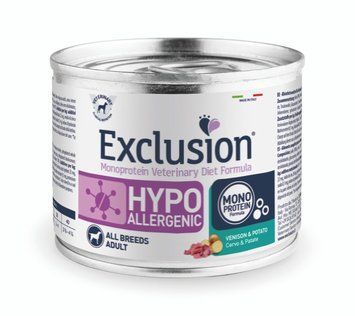 Exclusion Veterinary Diet Hypoallergenic Dog Adult Venison & Potato 200 g D1204 foto