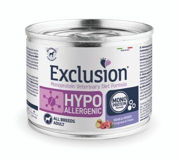 Exclusion Veterinary Diet Hypoallergenic Dog Adult Boar & Potato 200 g D1206 фото