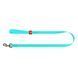 Поводок для собак водостойкий WAUDOG Waterproof, светящийся, M, 20 мм x 183 см, Ментоловый G1006 фото 3