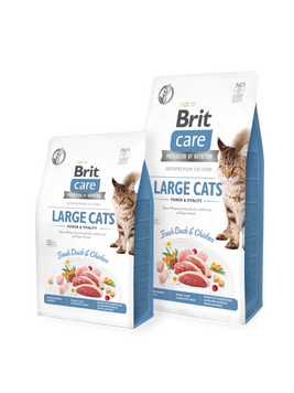 Brit Care Cat Grain-Free Large cats Power & Vitality 7 kg K1418 foto
