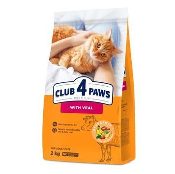 Club 4 Paws Premium With Veal 2 kg K1301 foto