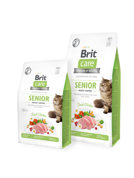 Brit Care Cat Grain-Free Senior Weight Control 2 kg K1419 foto