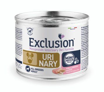 Exclusion Veterinary Diet Urinary Dog Adult Pork & Sorghum and Rice 200 g D1208 foto