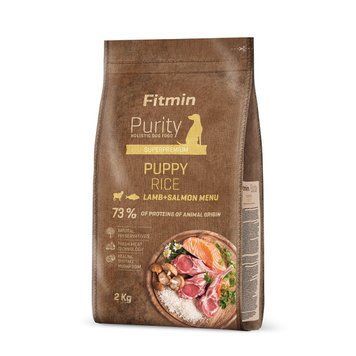 Fitmin Purity Rice Puppy Lamb&Salmon 2 kg D1047 фото