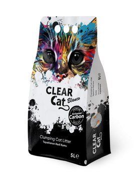 Clear Cat Blanco Activated Carbon bentonită 5 l 4056 foto