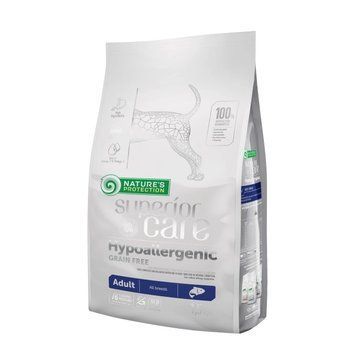 Nature's Protection Superior Care Hypoallergenic Grain Free with Salmon for Adult All Breeds 1.5 kg D1105 фото