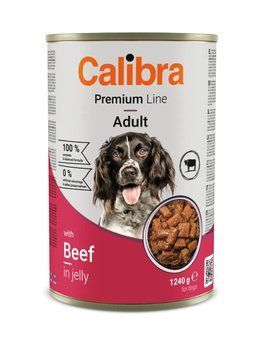 Calibra Dog Premium can with Beef, 1240g x 12 buc. D4035 foto
