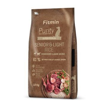 Fitmin Purity Rice Senior&Light Venison&Lamb 12 kg D1049 фото