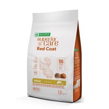 Nature's Protection Superior Care Red Coat Grain Free Salmon Adult Small Breed 1.5 kg D1106 фото