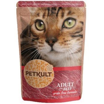 Petkult Adult Beef 100g x 10 buc. K1917 foto